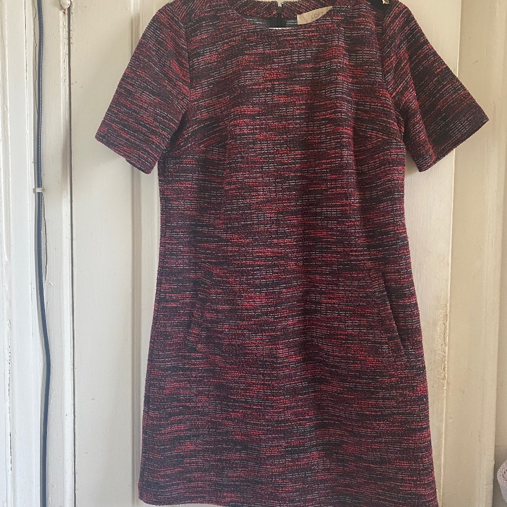 Loft Tweedy Shift Dress